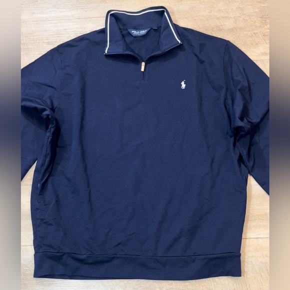 Ralph Lauren Polo Golf Pima Cotton 1/4 Zip Pullover Size  XXL - Picture 2 of 7